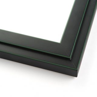 Gessato Red Picture Frame | Black Wood Picture Frames by ...